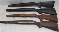 (4) Rifle stocks – Synthetic and wooden for