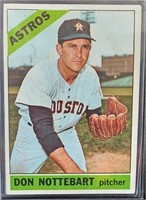 1966 Topps Don Nottebart #21 Houston Astros