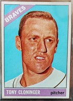 1966 Topps Tony Cloninger #10 Milwaukee Braves