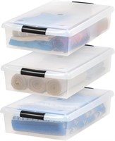 (P) IRIS USA 37.9 L (40 US Qt.) Plastic Storage Bi