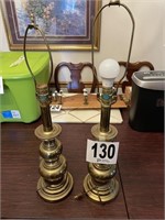 Set of Brass lamps