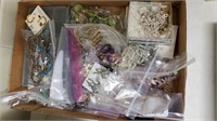 FLAT OF COSTUME JEWELRY