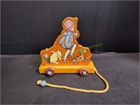 Vintage Disney Winnie The Pooh Pull Toy