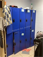 Laminate Locker System, Blue