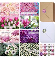 120 Sets Bulk Blank Valentine's Day Cards with