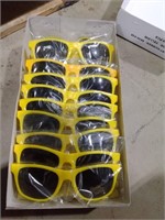 Box of Yellow Sunglasses