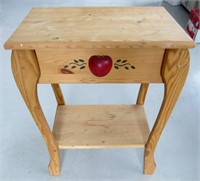 Painted Pine Accent Table