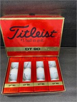 12 new titleist dt90 golf balls