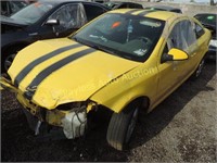 2005 Chevrolet Cobalt 1G1AL14F557617806 Yellow