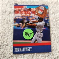 1991 Pepsi Superstar Don Mattingly