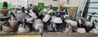 Large Collection of Goose Decoys