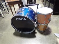 CODA DRUM + 2 TALON DRUMS