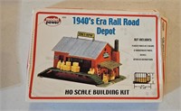 HO Scale Rail Road Depot