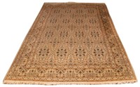 Persian Kashan Carpet, 13' 10" L x 9' 7" W
