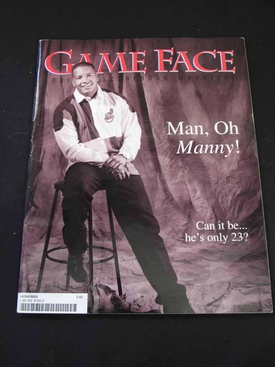 MANNY RAMIREZ GAME FACE ROOKIE MAGAZINE