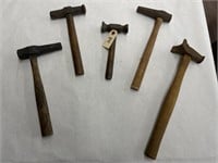 (5) Assorted Forging Hammers