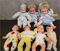 Lot of Vintage Baby Dolls