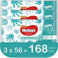 Huggies Baby Wipes All Over Clean 56 ct - 2 PACK