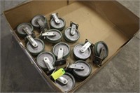 (12) 8" Casters