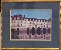 Framed Chateau de Chenonceau Photo