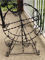 Metal "Ferris Wheel" Planter 24"H