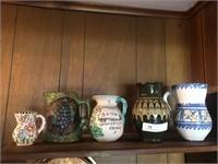 Contemporary Pottery Pitchers