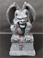 Crouched Chained Gargoyle Statue
