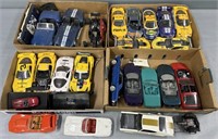 Plastic Model Cars Lot Collection