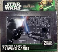 Star Wars double deck playing cards