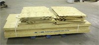 Assorted 1/2" Plywood Pieces, Approx 36"x28" &