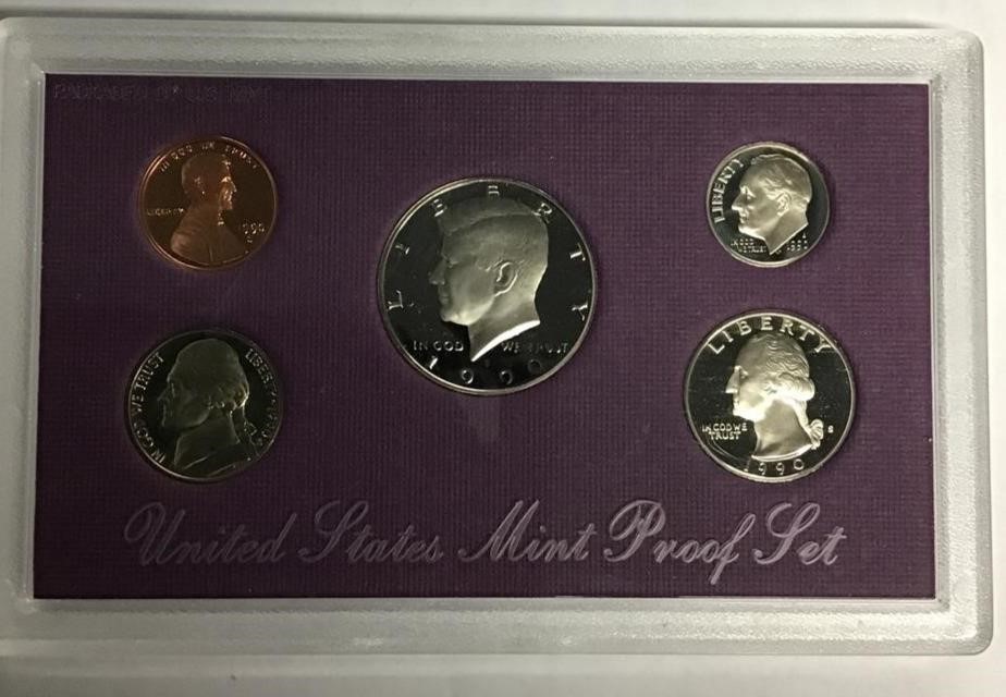 1990 Coin mint set
