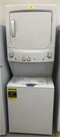 NEW GE STACKING WASHER AND DRYER, GUD27ESSM1WW