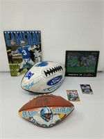 Signed Detroit Lions Memorabilia