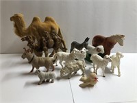 Vintage Collection of Toy Animals