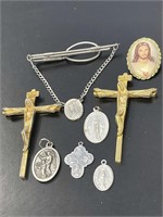 Small Group of Religious Medals