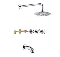 SUMERAIN Contemporary Tub and Shower Faucet