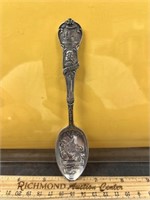 Sterling Super Ornate St. Louis Souvenir Spoon