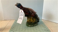 Limited Edition Ceramic Wild Turkey Decanter,