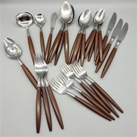 MCM AMERICAN TEMPO 28 PC FLATWARE SET