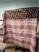 HAND MADE QUILT/TAPESTRY