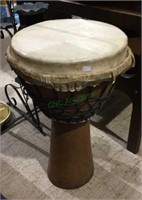 Hand carved African style Djembe drum 24 inches