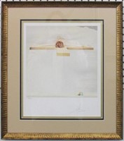 CRUCIFIXTION L. E. /500 GICLEE BY SALVADOR DALI