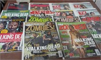 (14) Walking Dead, Zombies & More Magaiznes