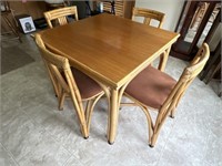 Bamboo Style Table & Chairs