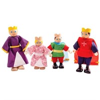 *Sealed* Bigjigs Toys Wooden Royal Family Dolls