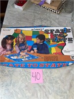 State to state magnetic board game