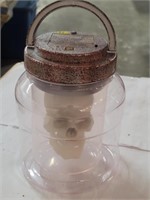 Halloween Jar W/Skull