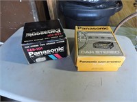 Panasonic Car Stereo & 2 Speakers