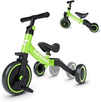 besrey 5 in 1 Toddler Tricycle Kids (green)