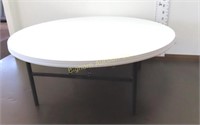 New Lifetime 6FT Round Folding Table 29" Tall
